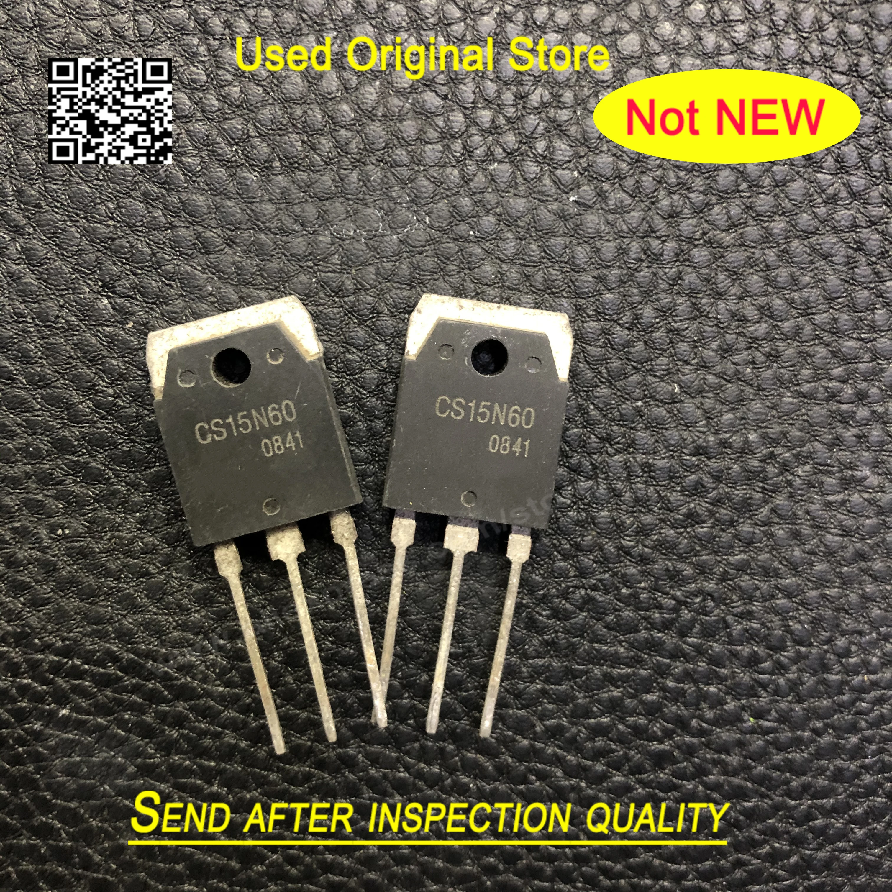 10pcs/lot CS15N60 15N60 TO-247 15A 600V MOSFET High power large chip transistor