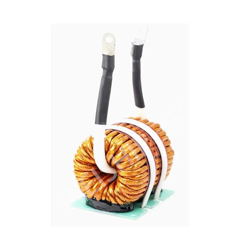 150uh150A Aerosol Iron Silicon Aluminum NPH Magnetic Loop Inductor High Frequency Reactance Multi strand Wire Wrapped Film Wrapp