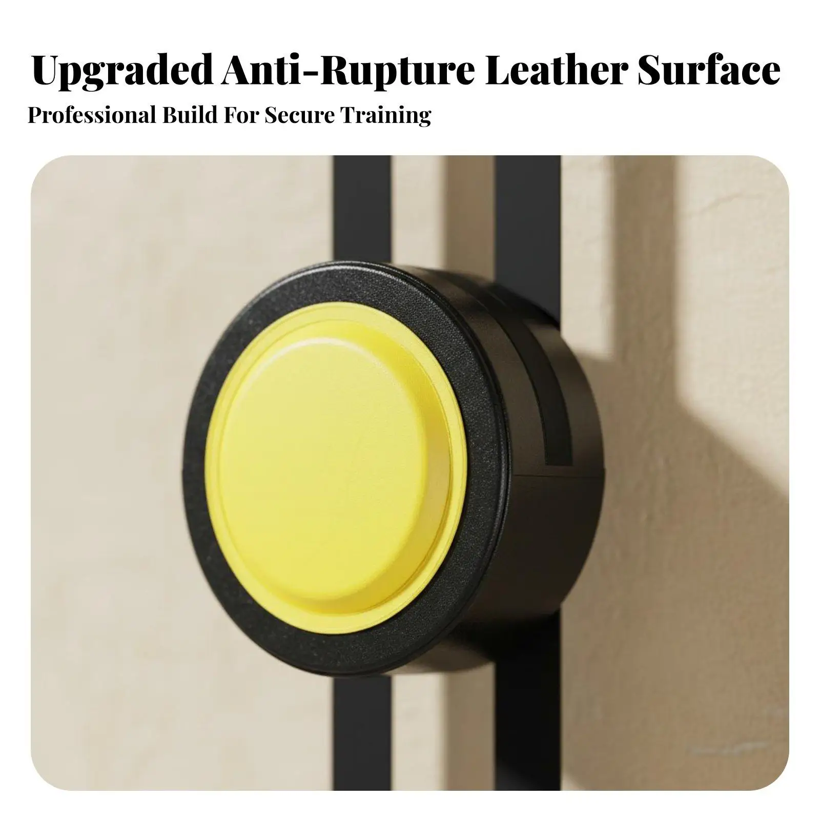 Durable Boxing Training Target for Wall Mount Punch Pad Shock Reduction Foam for Fitness and Self Defense