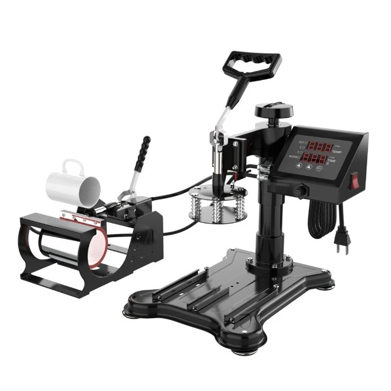 380x380mm five in one heat press digital combo multifunctional transfer printing machine