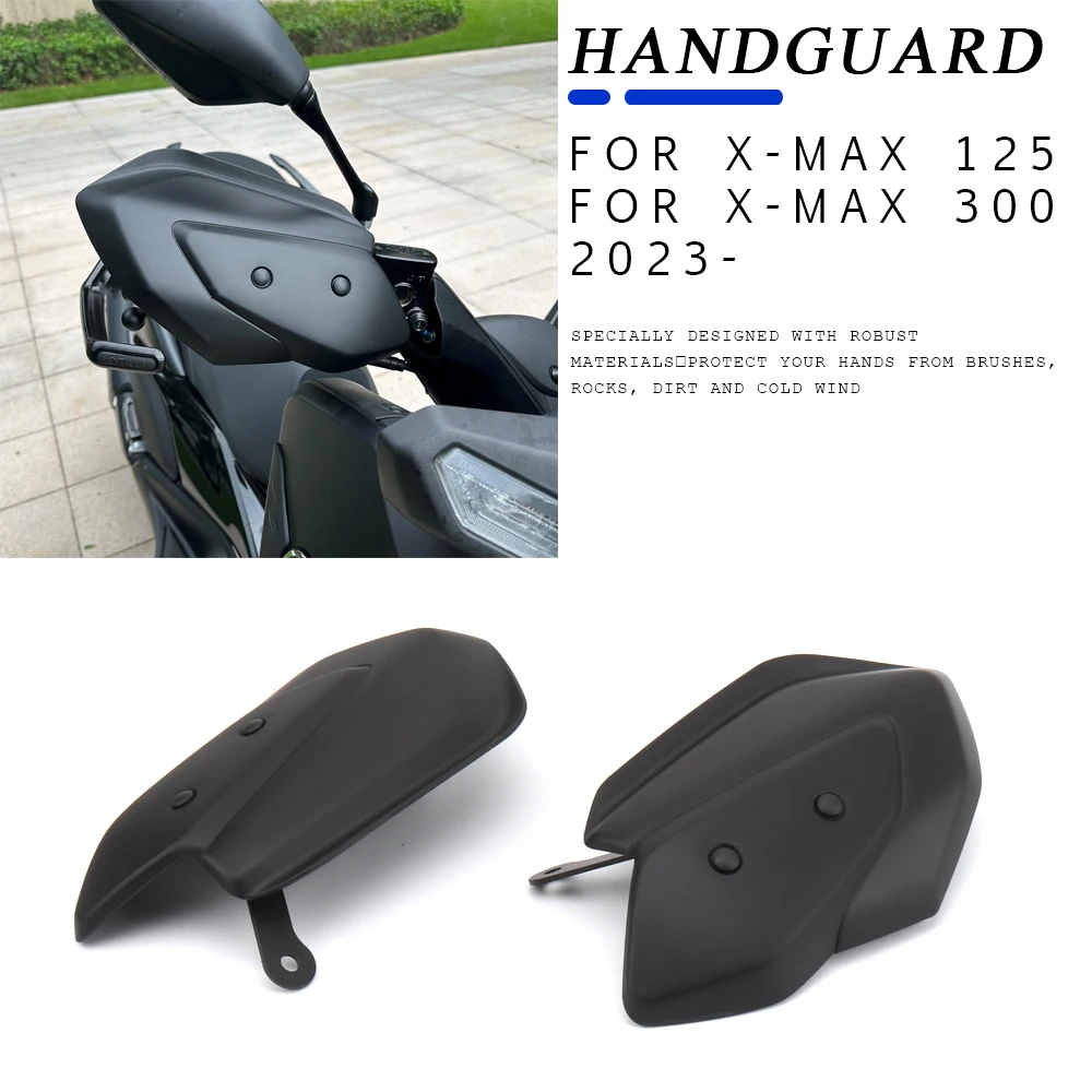 For YAMAHA XMAX125 XMAX300 2023 2024 New Knuckle Visor Motorcycle Windproof Handguard Hand Guards Windshield X-MAX 125 X-Max 300