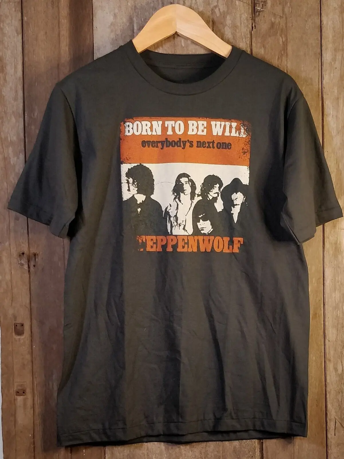 STEPPENWOLF COTTON NEW T-SHIRT, ROCK BAND T-SHIRT TE5488