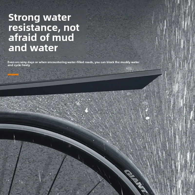 

MTB Bicycle Rear Fender Mountain bike Mudguard Quick-release Universal Road Bike Fender Reflective Mud Guard Bike Accessories