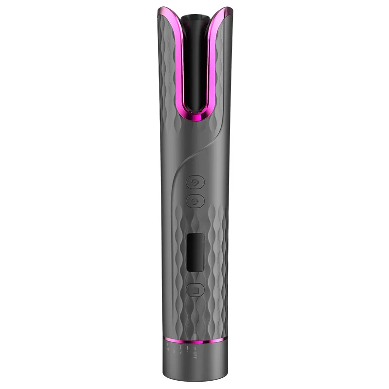 

Portable Wireless Automatic Hair Curlers USB Cordless Curler Curling Iron Magic Rotary Hair Crimper With LCD Screen Styler Tools