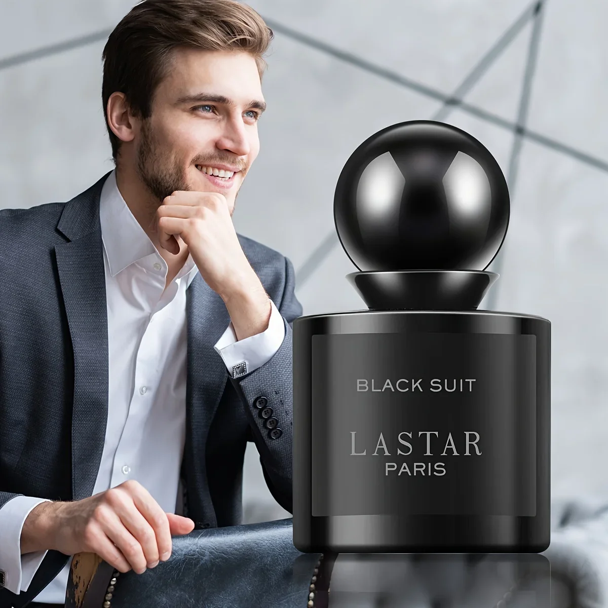 

30ml Black Suit Men's Eau De Parfum Elegant Oriental Masculine Long-Lasting Ideal for Business Dates Cologne Spray Perfumes