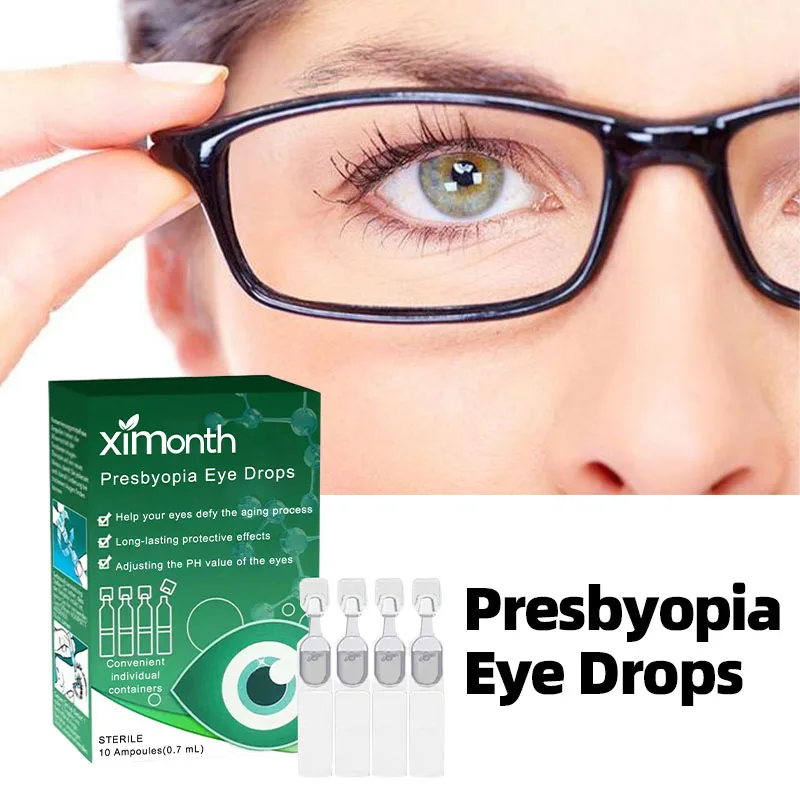 10pcs Presbyopia Cataract Vision Restore Eye Drops Improving Eyesight Eyes Discomfort Better Vision Glacoma Eyes Care Liquid