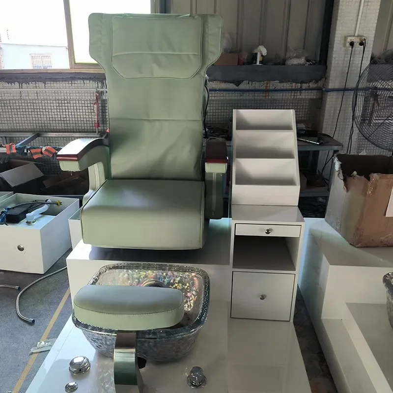 for Electric Massage Foot Spa Chair for Salon Manicure Pedicure Eyelash Sofa High End Beauty Shop Soaking Seat