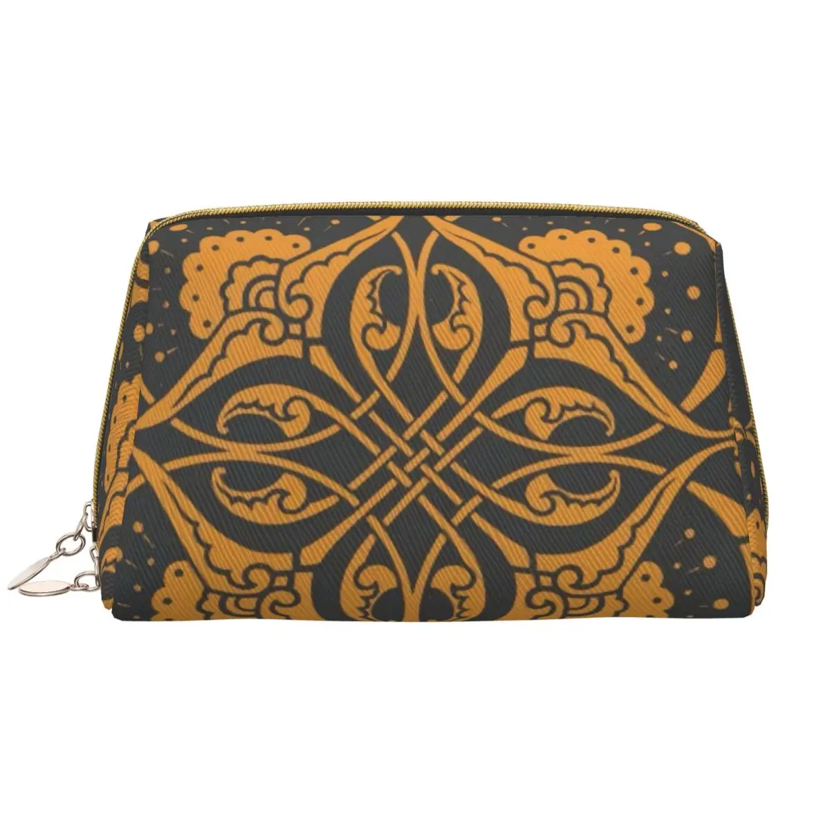 

Retro French Portable Leather Makeup Bag with Large Capacity Suitable for Outdoor Travel, Exquisite Gift for Mother's Day