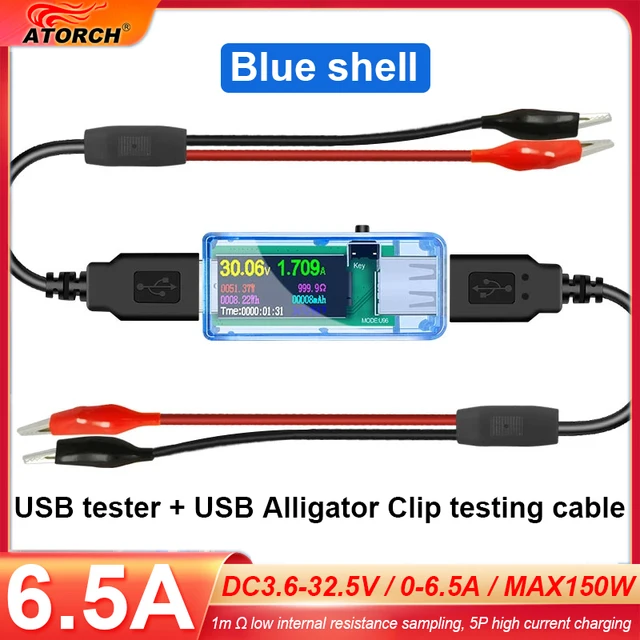 13 w 1 Tester USB DC woltomierz cyfrowy Amperimetro miernik napięcia prądu amperomierz wykrywacz Power Bank ładowarka wskaźnik