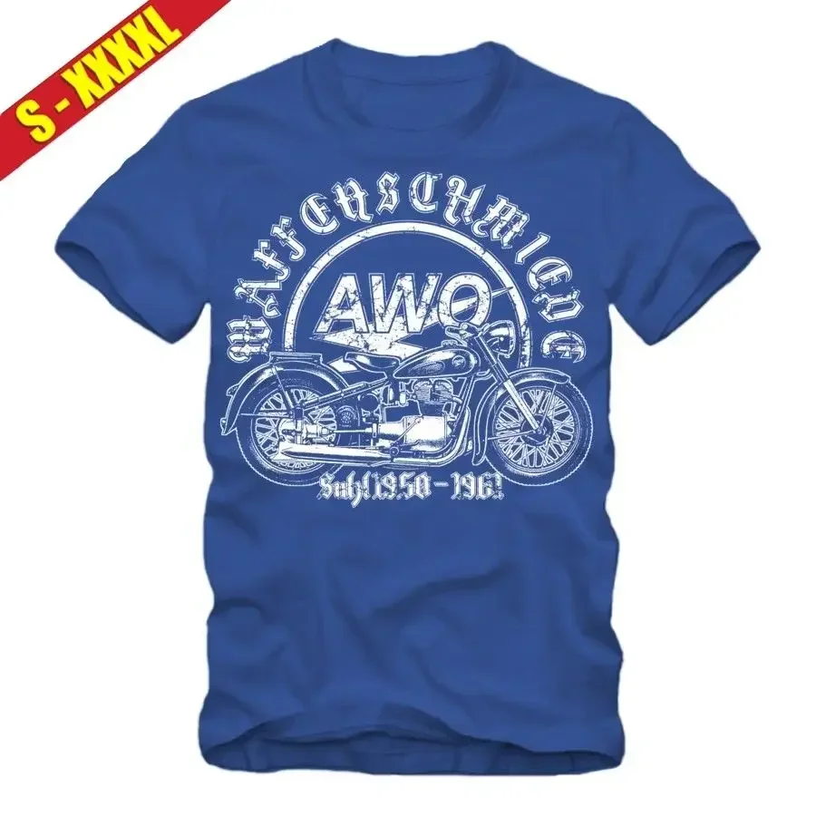 Hot Sale Summer Waffenschmiede Suhl Ii T-Shirt S51 Motorcycle Motorbike Ddr Simson Ostdeutschland Fun Tee Shirt
