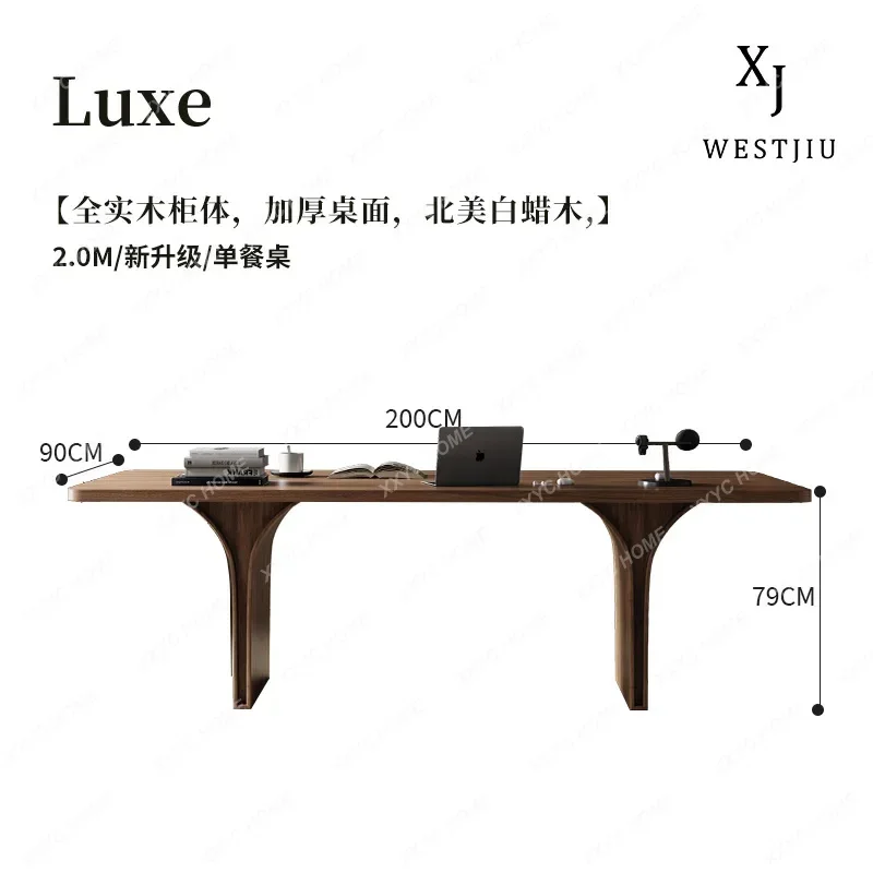 02Solid wood dining table mahjong table integrated dual-purpose fully automatic high-end roller coaster household balcony tea