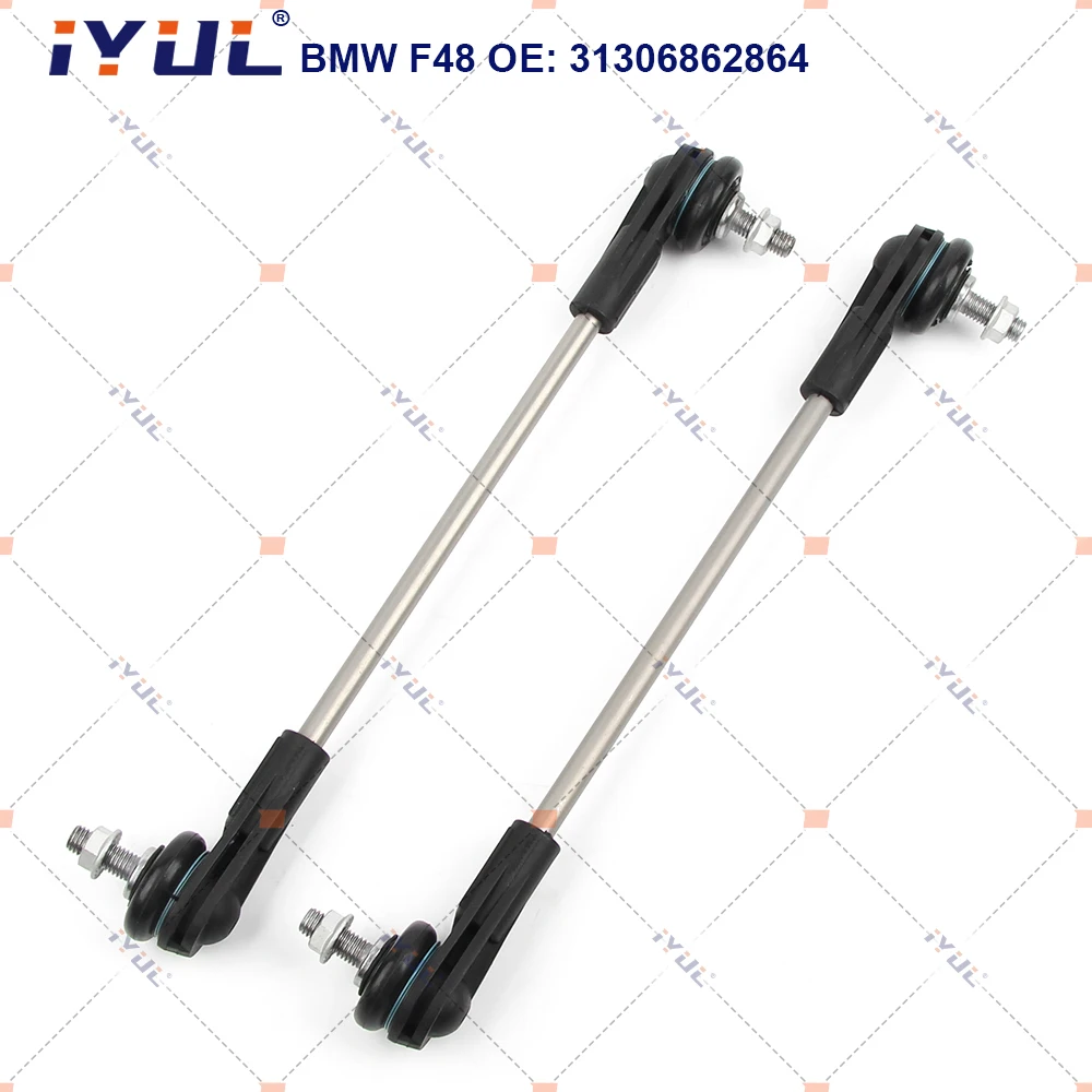 

A Pair Front Axle Sway Bar End Stabilizer Link Ball Joint For BMW X1 X2 1 Series F48 F49 F44 F45 F46 F39 MINI Cooper F54 F60