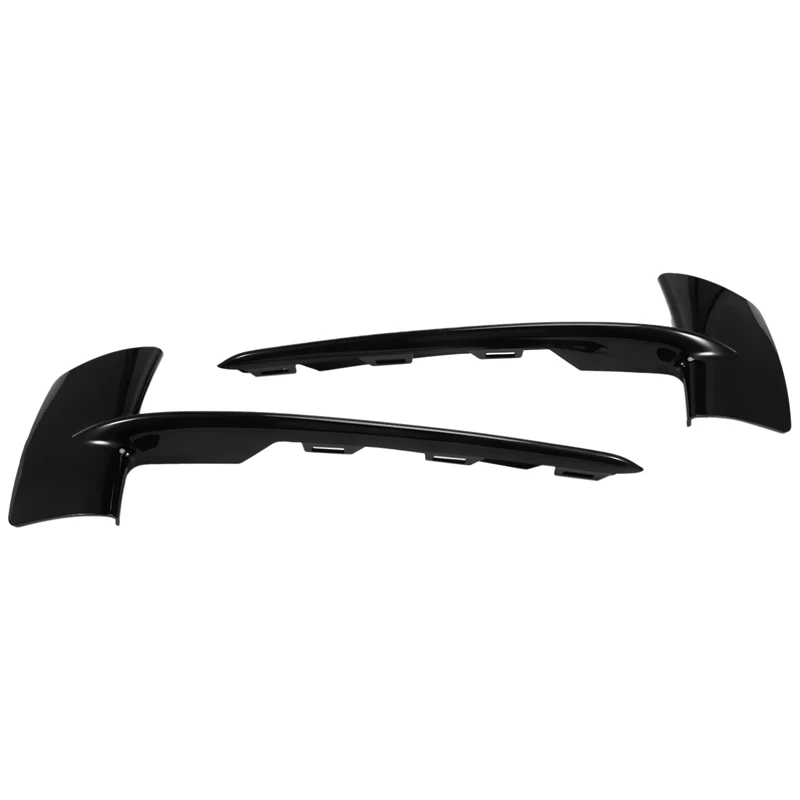 ◉Car Front Bumper Grille Trim Molding 51117303113 51117303114 for X5 F15 2013-2018 Bumper Grille Trim Strips
