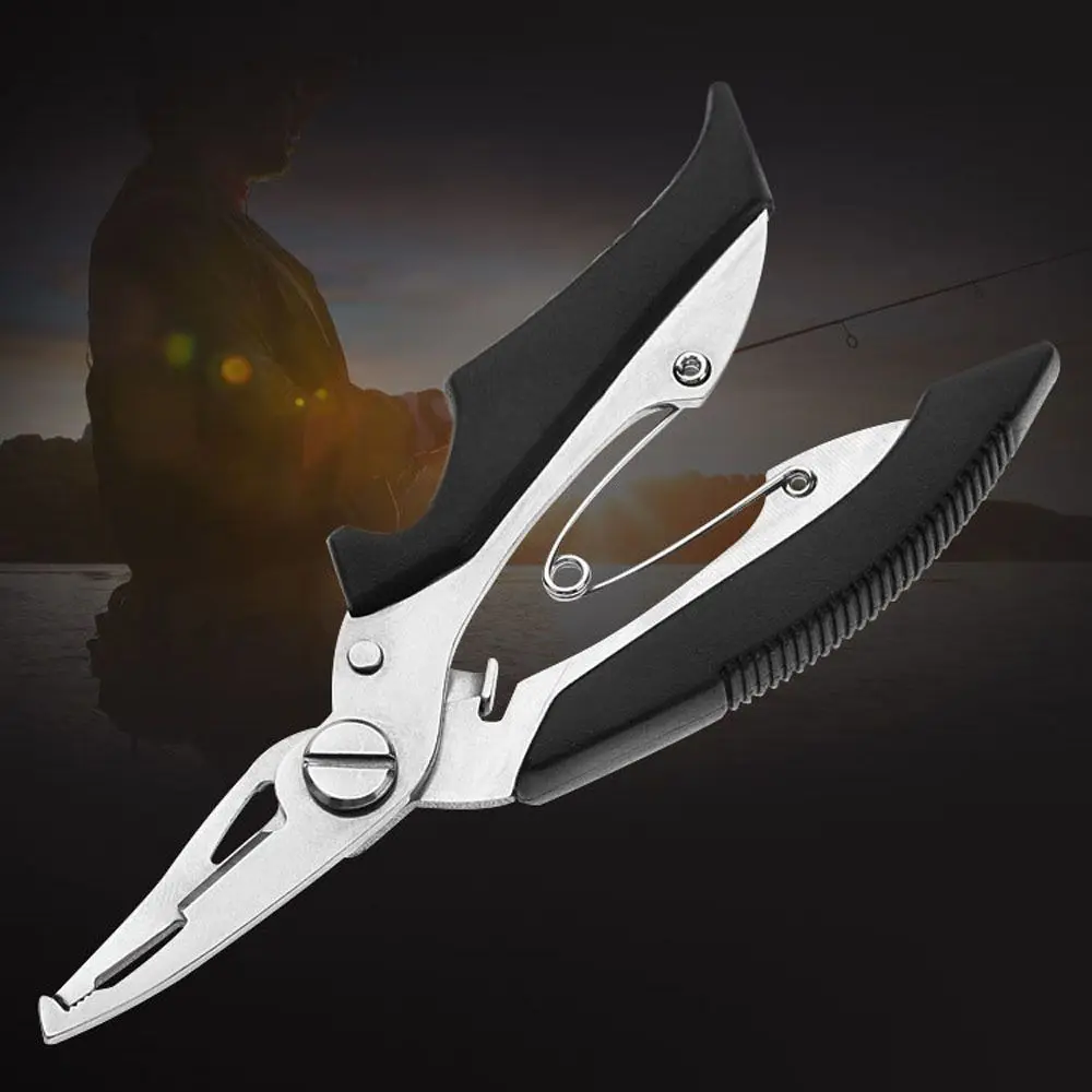 Split Ring Pliers Fishing Tool Lure Fishing Pliers Fishing Tackles Fishing Line Cutter Fishing Pliers Line Cutter Hook Remover