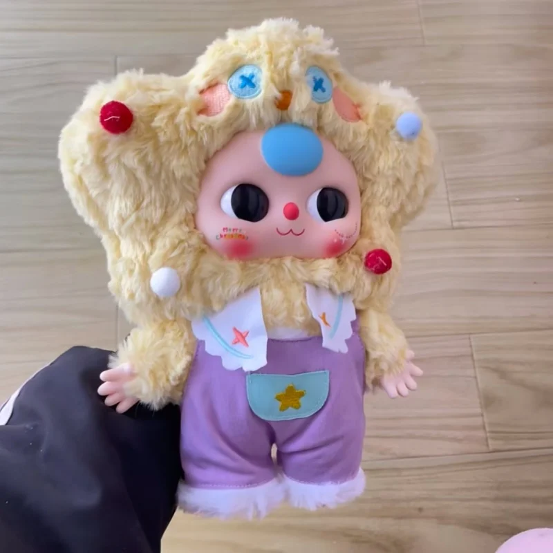 Genuine Babythree Christmas 400% Series Blind Box Cute Vinyl Plush Toy Christmas Decoration Kawaii Model Garage Kit Holiday Gift