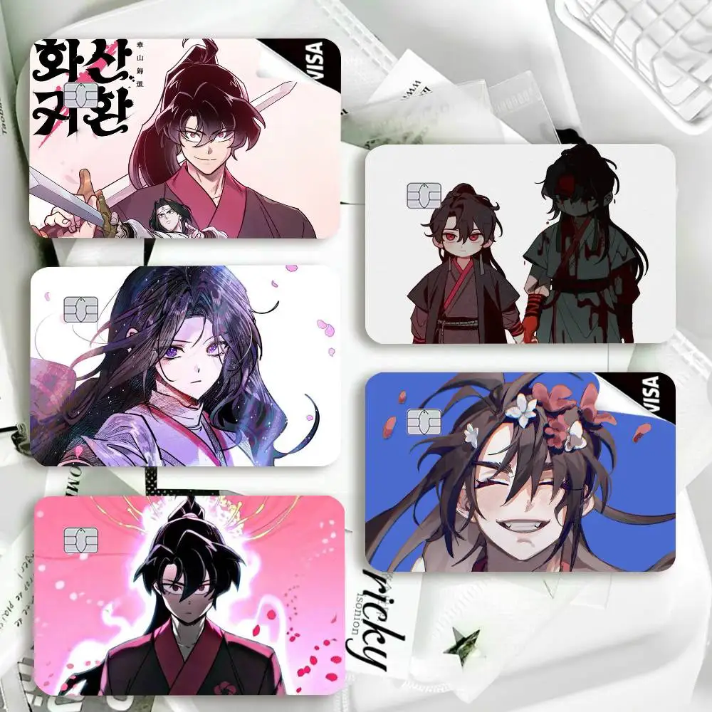 Return of Blossoming Blade  Waterproof Film Skin Cover Credit Card Stickers Debit Front Bank Bus Pass