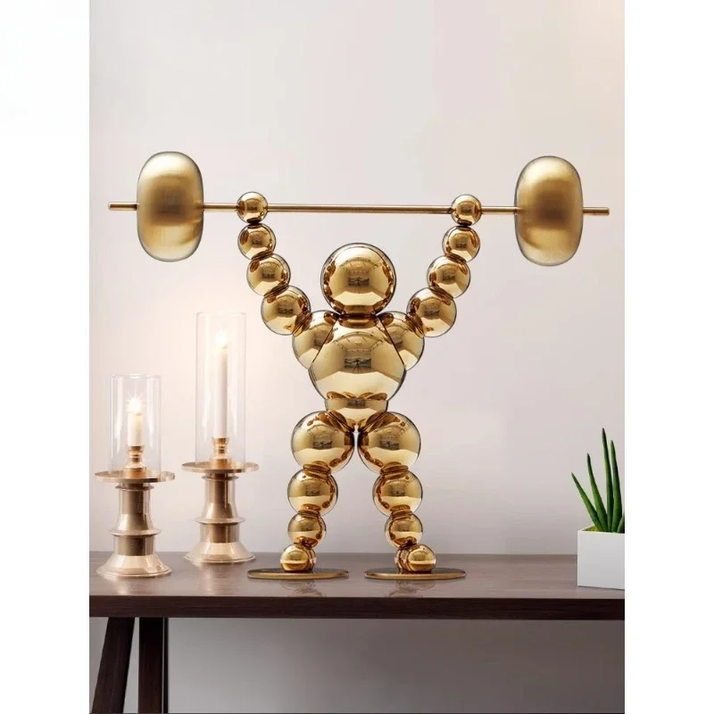 

Living room TV cabinet wine cabinet ornament, light luxury high-end office desktop decoration