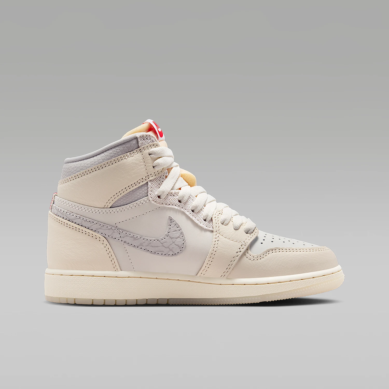 Nike genuine JORDAN GS women's high top wear-resistant basketball shoes IH4281-100 - view 3