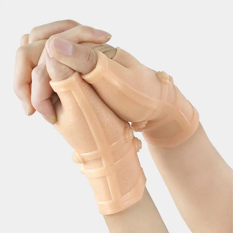 Magnetic Therapy Wrist Hand Thumb Support Gloves Silicone Gel Arthritis Pressure Corrector Massage Pain Relief Gloves