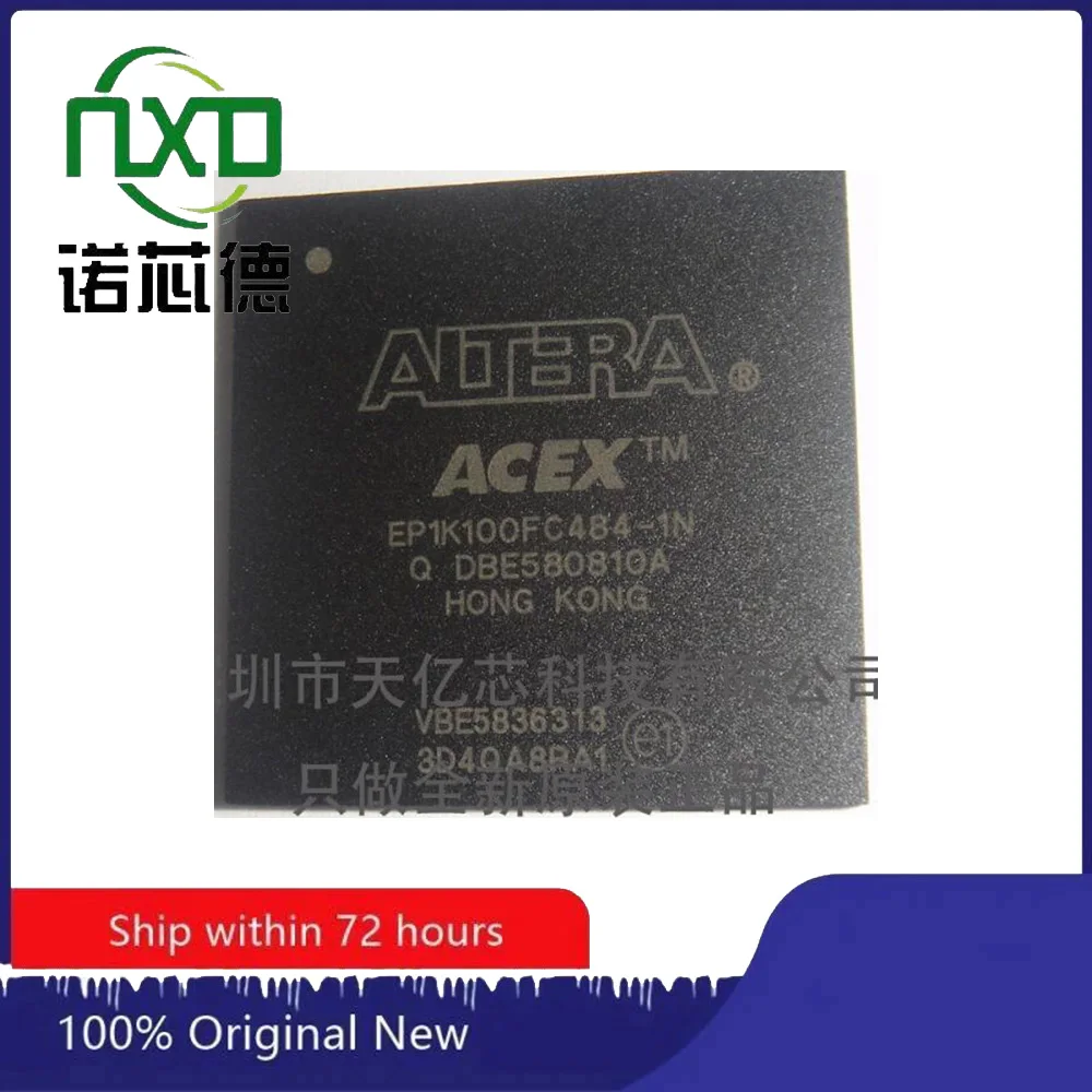 

2PCS/LOT EP1K100FC484-1N BGA484 Programmable Logic Devices (CPLD/FPGA) Brand new original