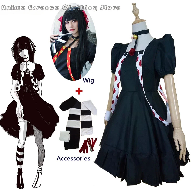 Anime Tokyo Ghoul Juuzou Suzuya Cosplay Costume Halloween Suit for Women Men Dress Outfit Carnival Party Wig School Girl Cosplay