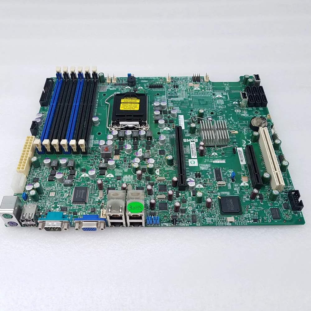 

X8SIE-LN4 Motherboard LGA1156 DDR3 Xeon X3400 / L3400 Series Core I3 For Supermicro