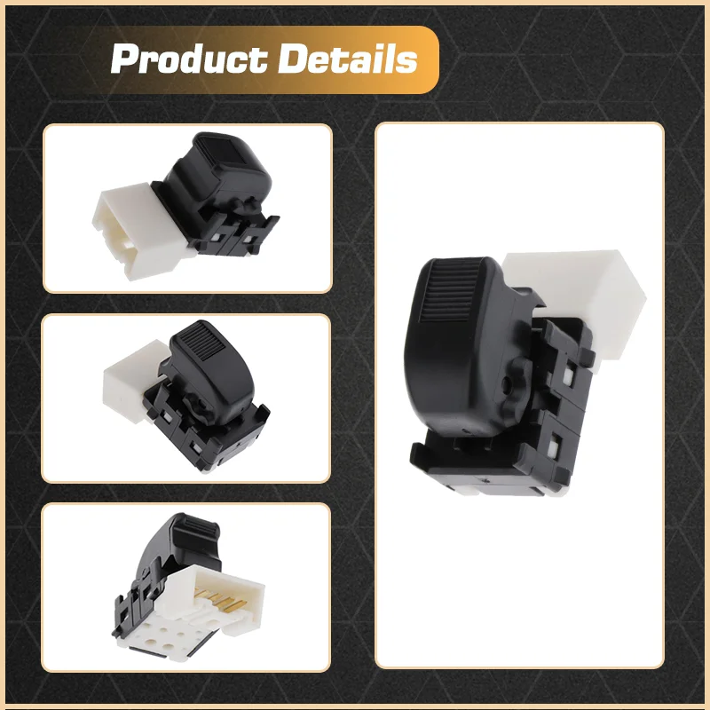 Кнопка включения управления стеклоподъемником электромобиля для FAW Sirius S80 Pyeonghwa Ppeokkuggi 1059 Toyota Avanza MK1 2003-2011 5 контактов