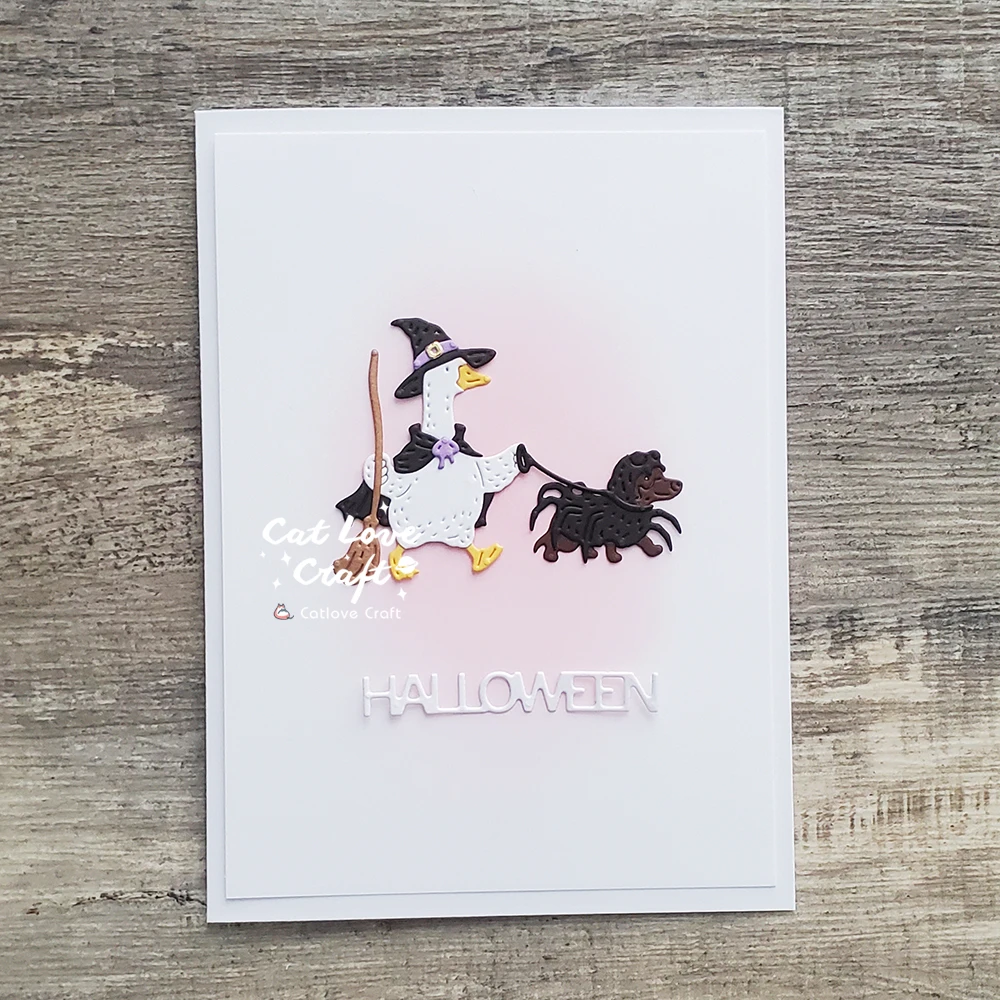 Halloween Thanksgiving Gans Wurst Hund Metall-Stanzformen Scrapbooking Schablone Stanzformen Kartenherstellung Basteln Prägung Neue Stanzformen – Detail 4
