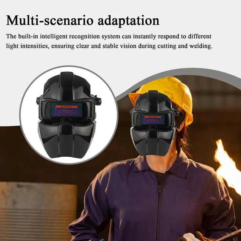 

Auto Dimming Welding Helmet Protective Welding Shade Welder Face Protector Soldering Protective Shade For Polishing Processing