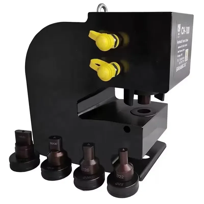 CH-80 Large Size High Quality Hydraulic Punch Machine for Max 16 mm Metal Sheet Hole Punching