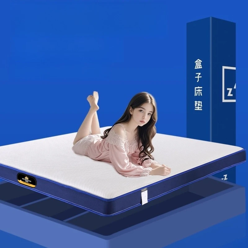 colchones 100x200 120x200 150x200 180x200 200x220 cm Embalaje en rollo colchón de algodón con memoria de resorte independiente Cama tamaño king