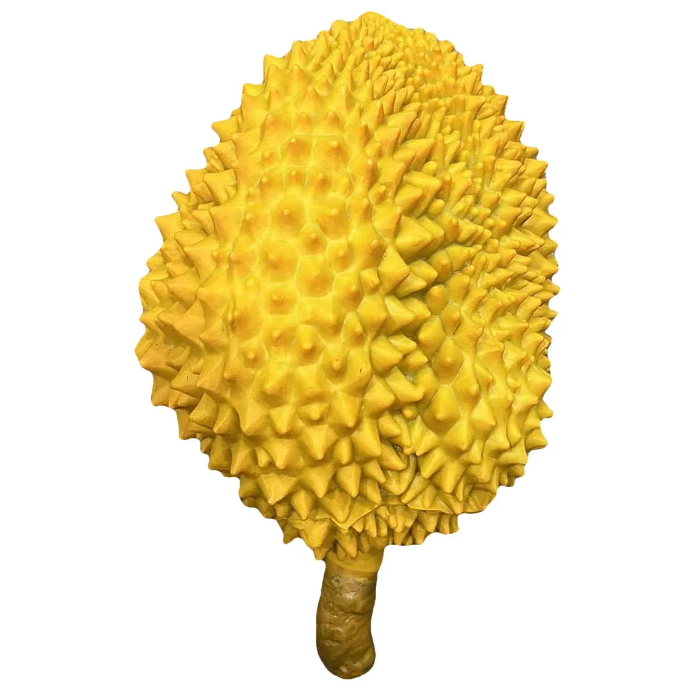 1 PCS Realistic Simulated Durian Fruit Model Lifelike Artificial Durian Decor Display nament for Photo Shooting Decorative Fruit