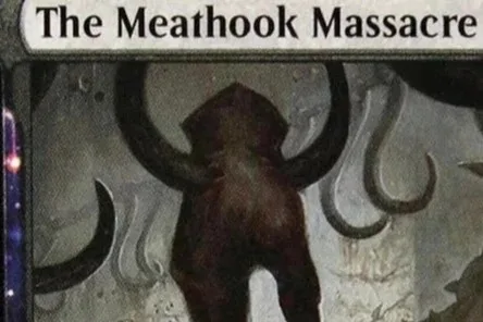 "The Meathook Massacre" Cartes Proxy Magiques TCG de Haute Qualité pour Jeu de Société et Cartes à Collectionner