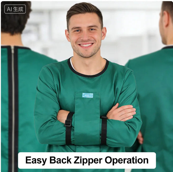 

Удерживающий костюм для людей пожилых людей, удерживающий костюм для пациента, обвязанный на одежде, фиксированный пояс для маникюра, защитный ограничитель для защиты от захвата, здоровье