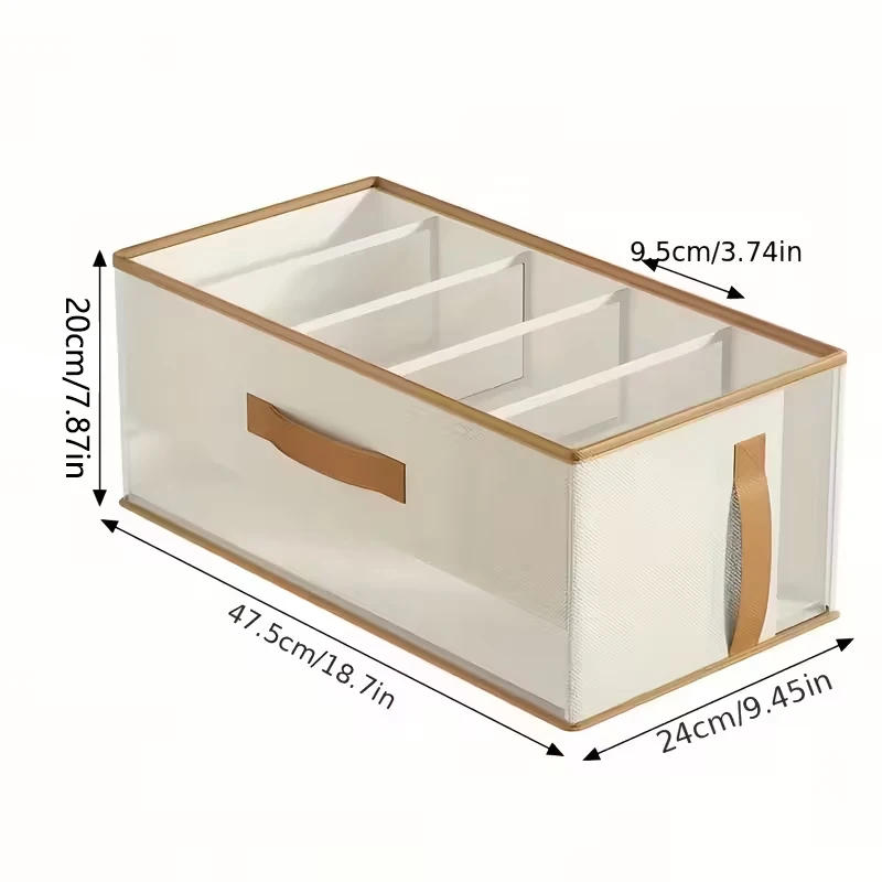 Faltbare Aufbewahrungsbox für Damenhandtaschen mit offenen Fächern, platzsparendes Design für Tragetaschen, Rucksäcke, Schuhe und Kleidung – Detail 1