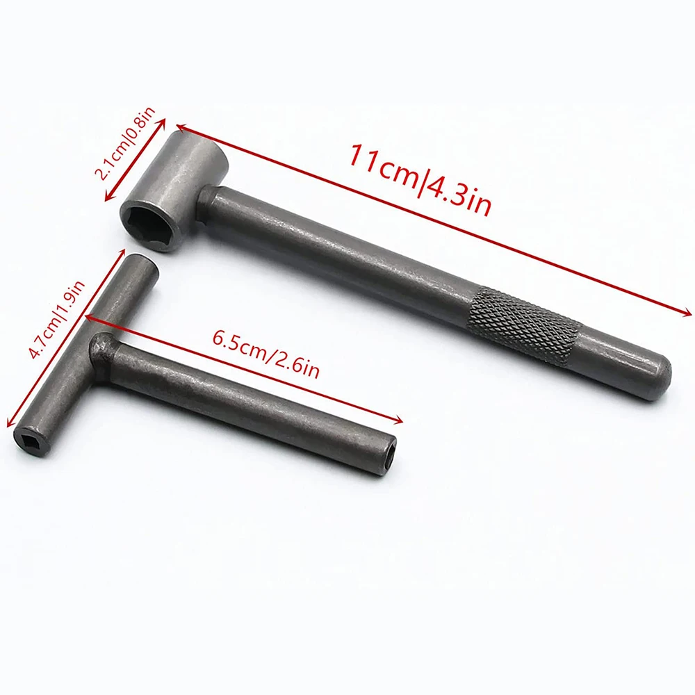 Motorcycle Scooter Valve Tappet Engine Valve Screw Repair Wrench, Adjusting Square Hexagonal Hole Tool Spanner Tool