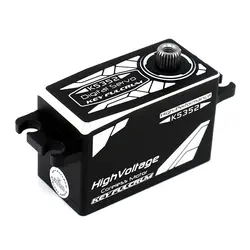 KeyFulcrum KF K5352 low profile servo Metal gear Casing 14kg 0.05sec 6-8.4V digital HV high speed Short-Body 1/10 RC car