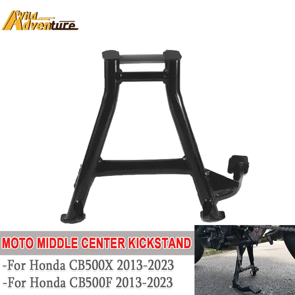

CB500X Motorcycle Middle Kickstand Center Central Parking Stand Support Crutch Holder Bracket For Honda CB500X CB500F 2013-2023