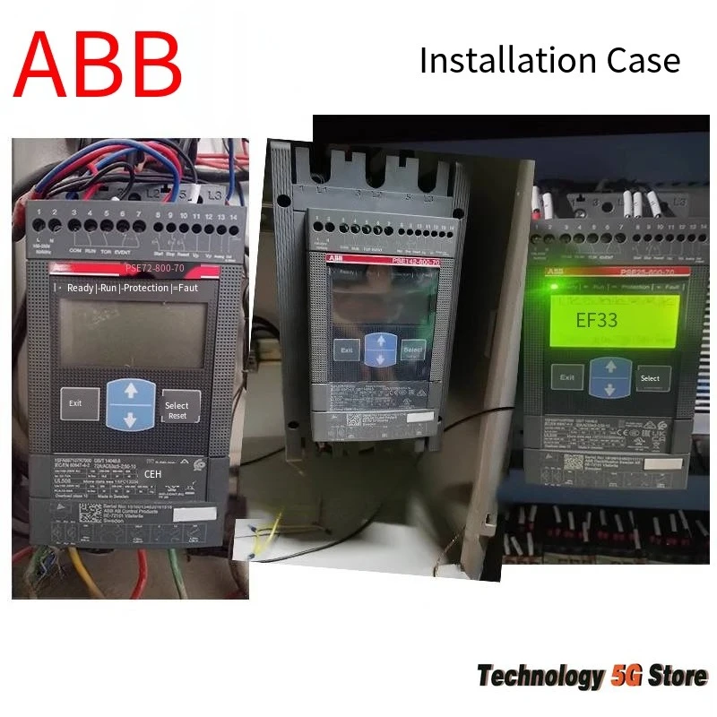 ซอฟต์สตาร์ทเตอร์ ABB รุ่น PSE105-600-70 PSE142-600-70 PSE170-600-70 ของแท้ใหม่