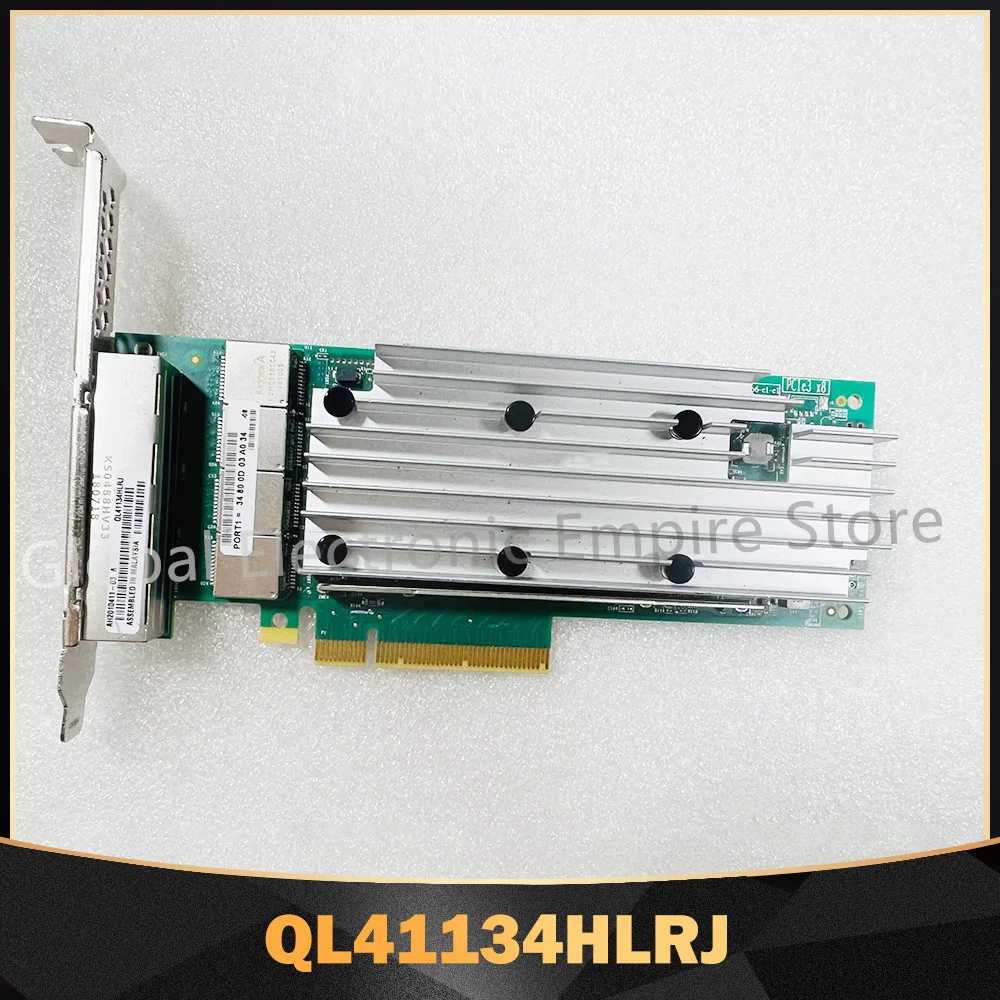 For QLOGIC AH2010411-03 A four-port 10-Gigabit Network Adapter QL41134HLRJ