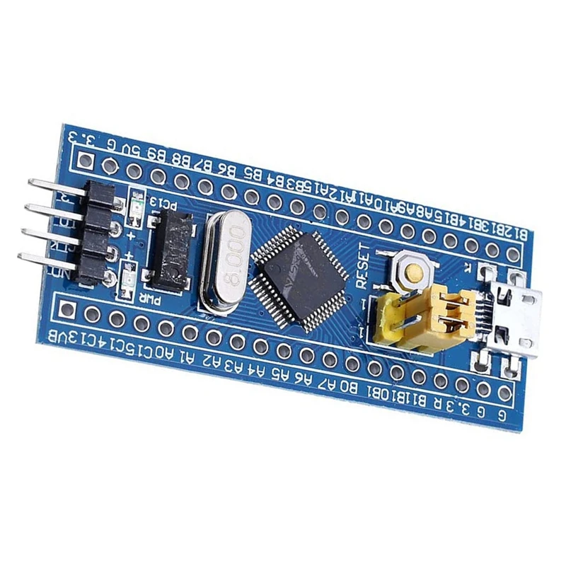 หุ่นยนต์ STM32F103C8T6 บอร์ดพัฒนาระบบขั้นต่ํา STM32 ARM Core โมดูลบอร์ดการเรียนรู้สําหรับ Arduino (5 ชิ้น)