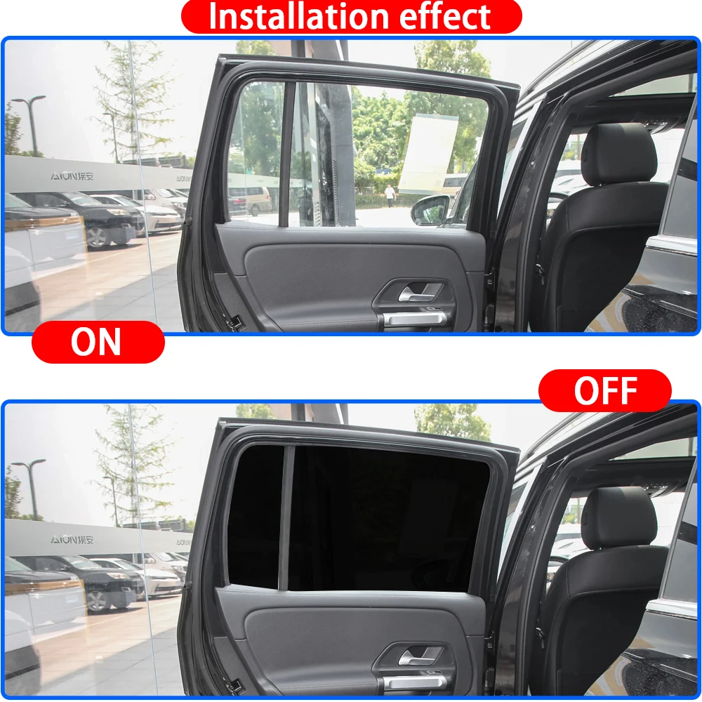 For Mercedes Benz GLB X247 2020-2026 Switchable Electric Smart Privacy Film Polymer Dispersed Liquid Crystal Solar Film Window