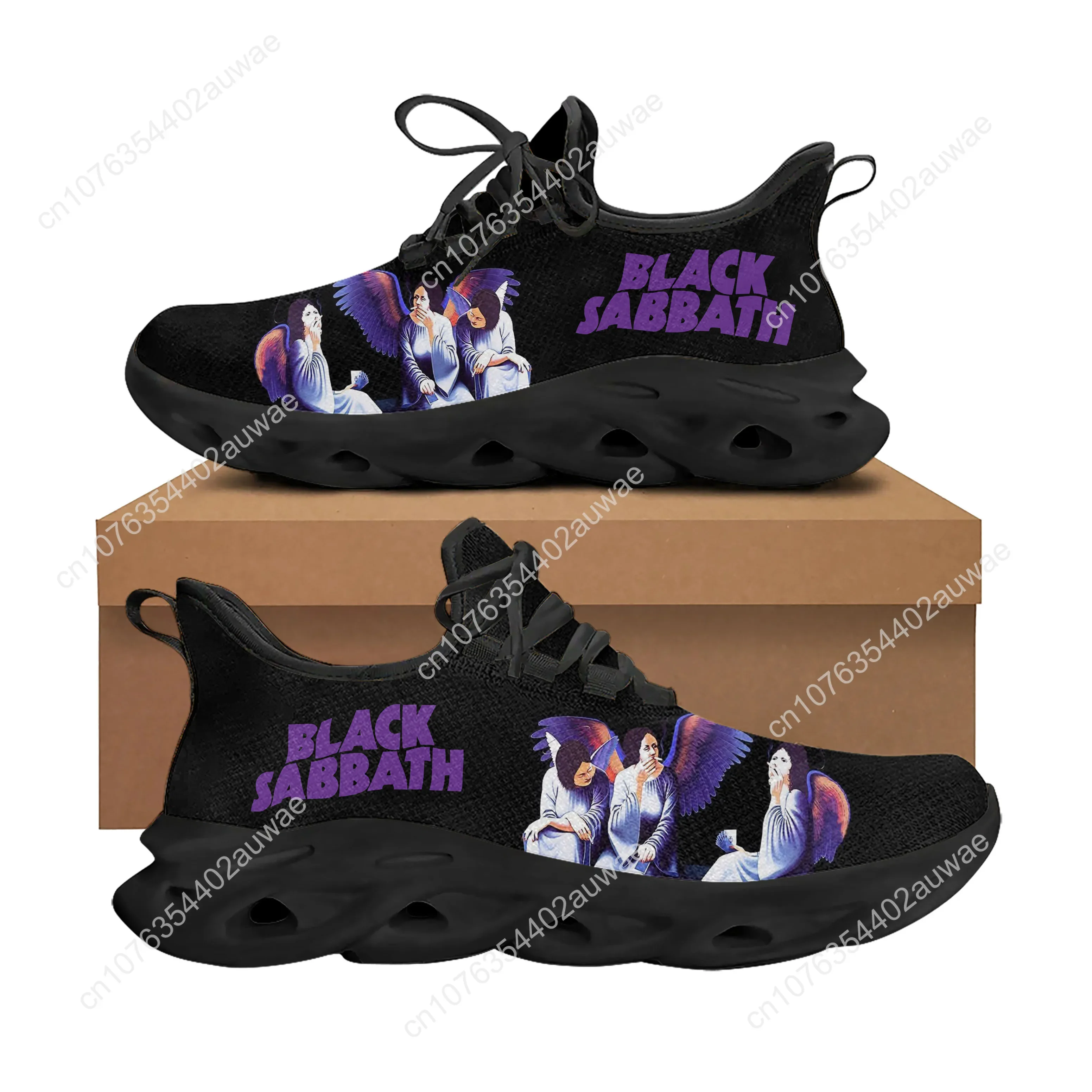 Black Heavy Metal Band Sabbath scarpe sportive uomo donna adolescente bambini bambini Sneakers Casual scarpe da coppia personalizzate di alta qualità