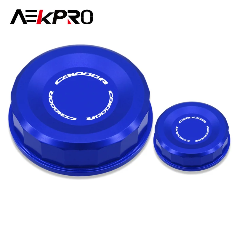 For CB1000R CBR1000RR cb1000r cbr1000rr Motorcycle Front Rear Brake Fluid Reservoir Cap Oil Filler Cap Oil Tank Cap Protection