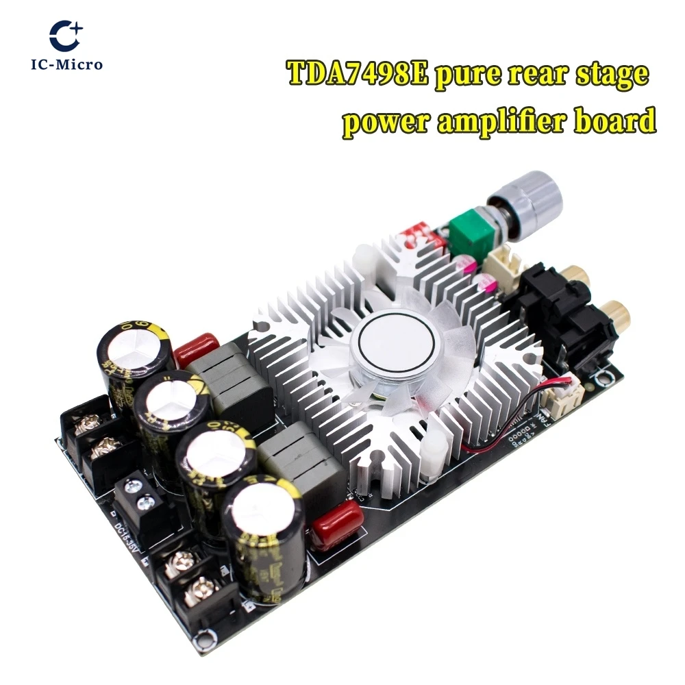 ZK-1602 High Power Digital amplifier board TDA7498E Stereo 160WX2 Bridged Mono 220W Amplifier Module XCW