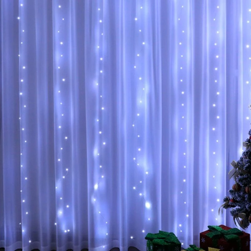 Фонарик-занавеска с USB, 3 м, 4 м, 6 м