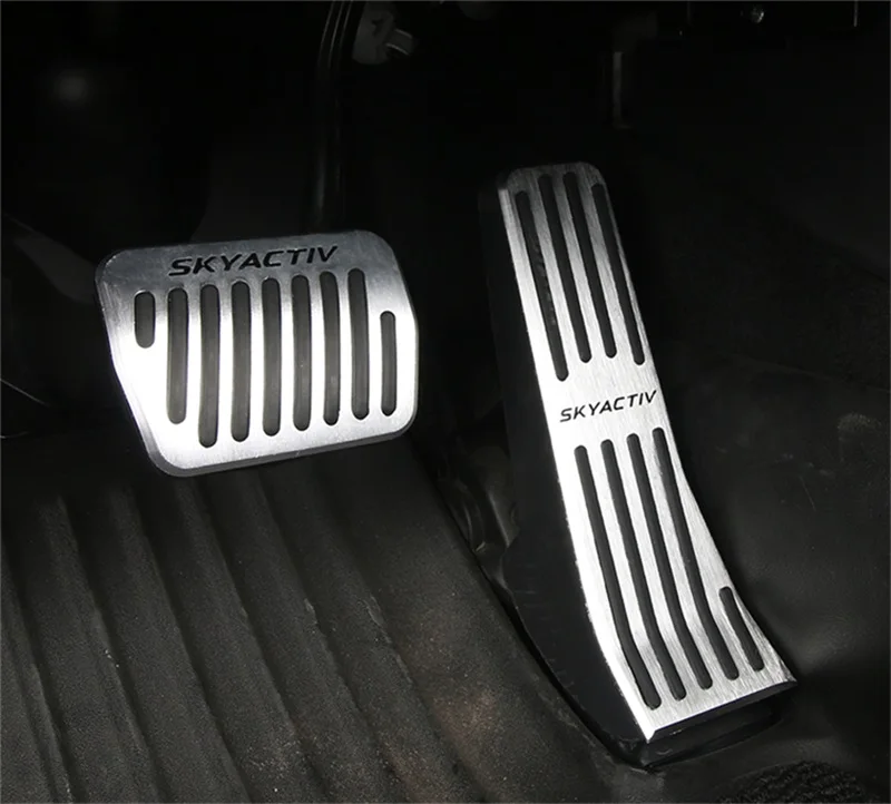 For Mazda 3 Bp Cx30 Cx50 Cx60 Mx30 2019 2020 2021 - 2025 Car Accelerator Pedal Gas Brake Pedals Rest Foot Non-slip Sticker Cover