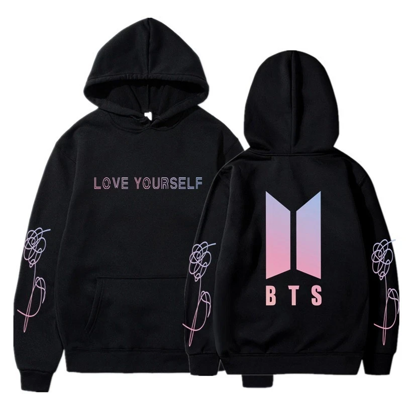 2026 BTS Special Arirang Merry Go Round Autumn and Winter Men's and Women's Hoodies, Comfortable and High-quality Ins Y2k