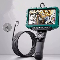 7Inch IPS Screen 3.9mm 2MP 1080P 360Degree  Articulate  Rotation Steering Industrial Endoscope Inspection Microscope Camera 1.1M