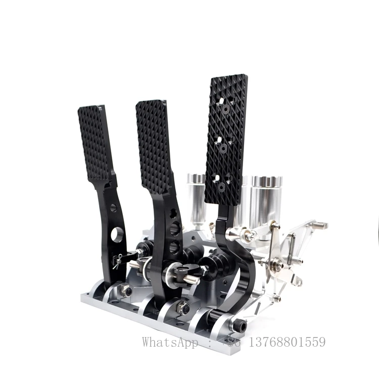 High Performance Racing Car Black Aluminum Brake Pedal Box Kit For Universal